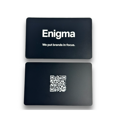 Matte Black PVC Card